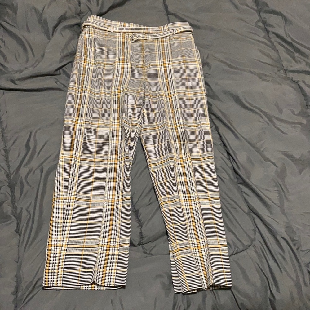 Ann Taylor Plaid Dress Pants